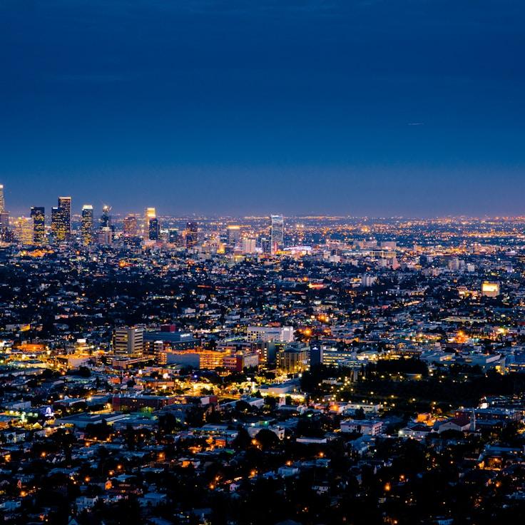 Sunset outdoors in United States